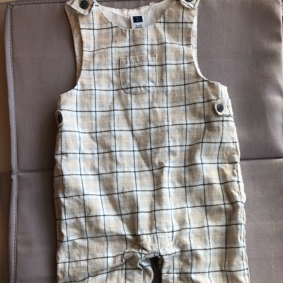 BABY BOY JANIE AND JACK OVERALL - Picture 1 of 3